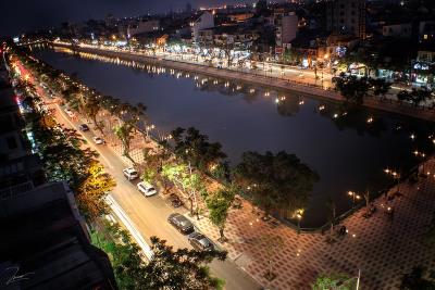 Cải tạo dải cây xanh hồ Tam Bạc